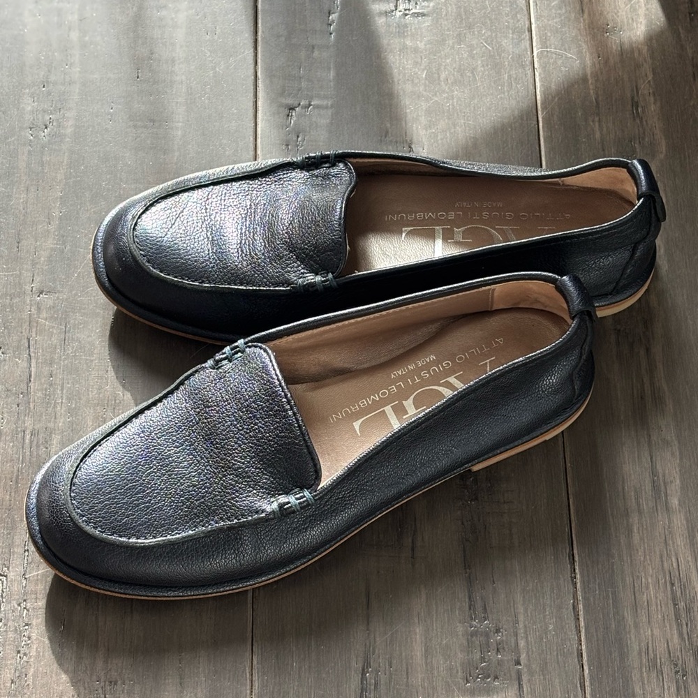 AGL Genuine Leather Loafers Made In Italy SIZE US 5/ IT 35/ EU 35